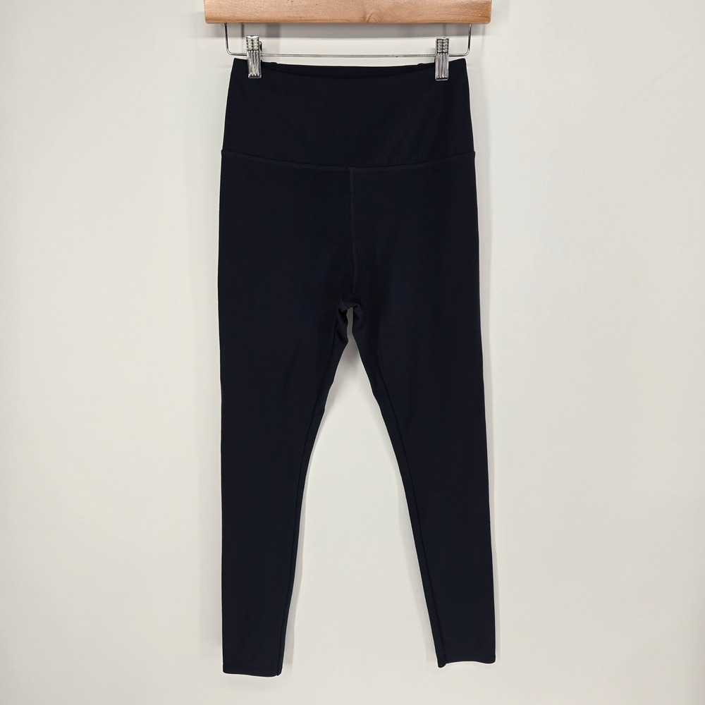 Danskin Leggings Womens‎ Small Navy Blue High Waisted Athletic Yoga Pants Active